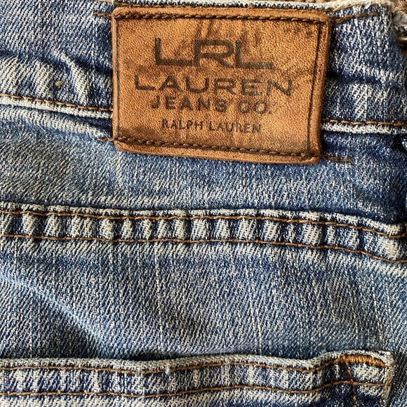 LRL Ralph Lauren Bootcut Blue Jeans Sz 10 (32x30) #79N - Picture 8 of 10